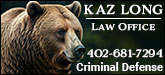 Kaz Long Law Office Sponsorship Banner
